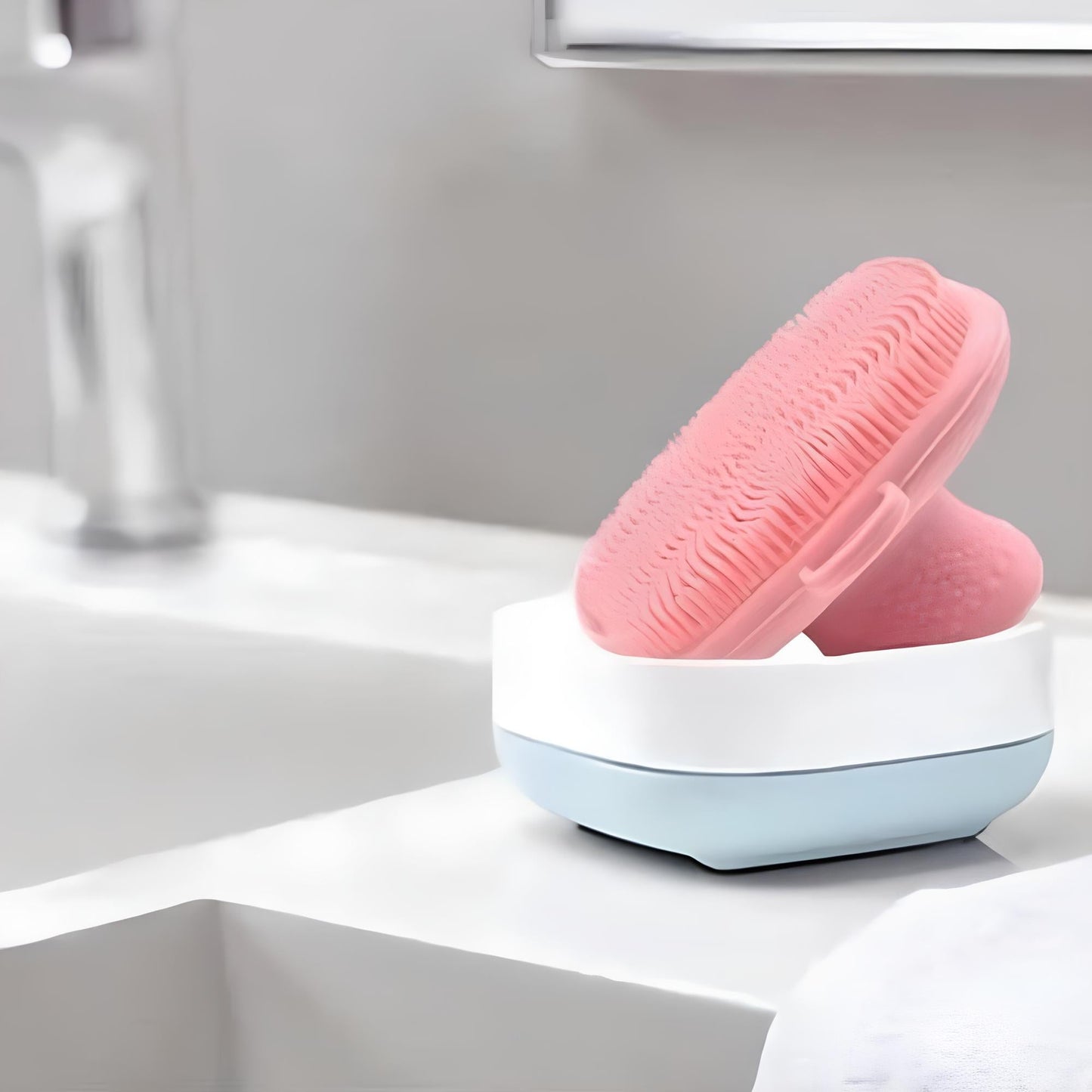 Brosse Éclat Visage™ – Nettoyage Profond & Éclat Instantané