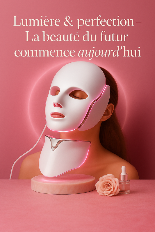 LumiSkin™ – Masque Thérapeutique LED pour une Peau Éclatante